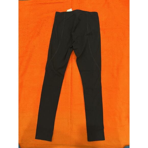 Helmut Lang Black Reflex Leggings with Stitching Size S NWT $275 - Picture 5 of 6